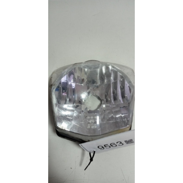 Farol Bloco Optico Honda Cg 160 Fan Titan Ori Avaria (9563)