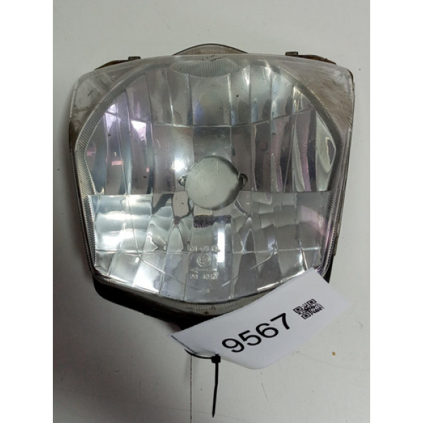 Farol Bloco Optico Honda Cg 160 Fan Titan Ori Avaria (9567)