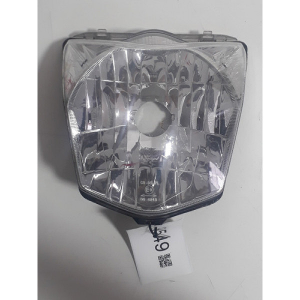 Farol Bloco Optico Honda Cg 160 Fan Titan Ori Avaria (9549)