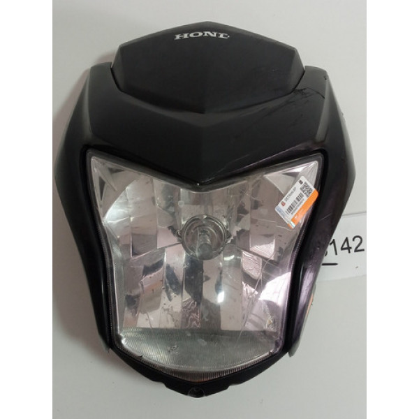 Frontal Farol Completo Honda Bros 160 2019 Atenção (6142)